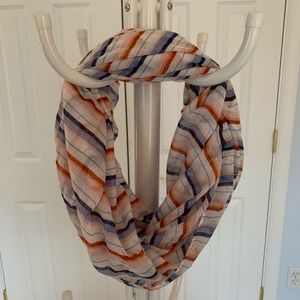 Striped Infinity Scarf